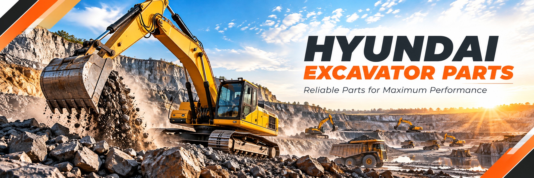 Hyundai Excavator Parts - Quarry