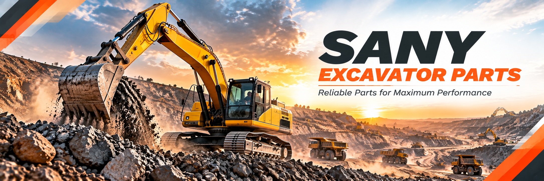 SANY Excavator Parts - Quarry
